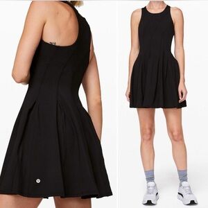 Lululemon Athletica black Tenis Dress size 6